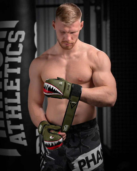 Phantom Athletics MMA-handskar Fight Squad – Armygrön