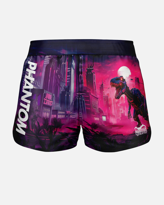 Pantaloncini MMA Phantom Athletics FUSION-R Cyber-X - Viola/Blu