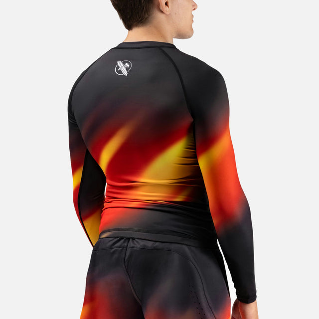 Rashguard Hayabusa Apex Nova s dlouhými rukávy – Oranžový