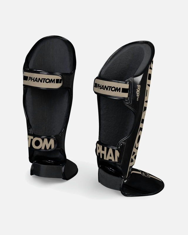 Protège-tibias Phantom Athletics APEX Striking – Sable