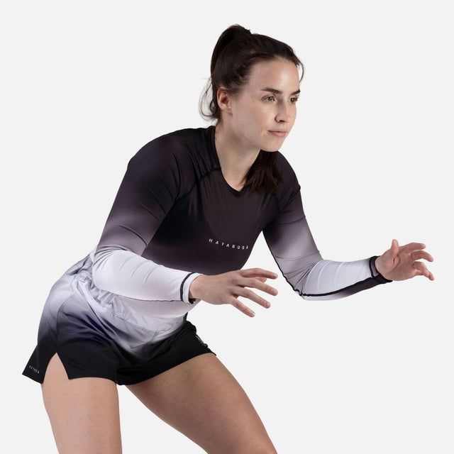 Calções de MMA Hayabusa Apex Nova Lightweight Mulher – Cinzento