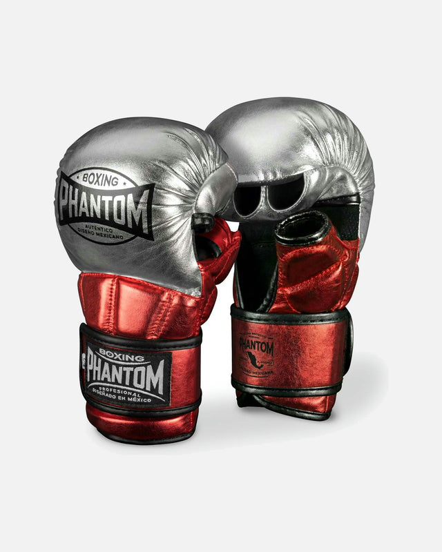 Phantom Athletics MMA-handsker Mexico – Sølv/Sort