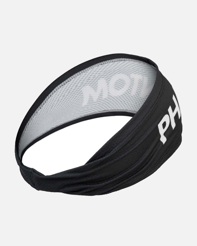 Phantom Athletics Hauptband Zero – Schwarz/Weiß