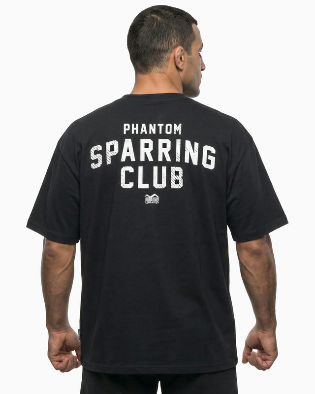 T-shirt Phantom Athletics Sparring Club Oversize Heavy – Nero