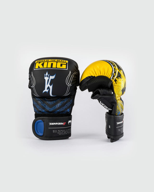 Venum MMA-handsker x TEKKEN 8 King – Sort/Gul