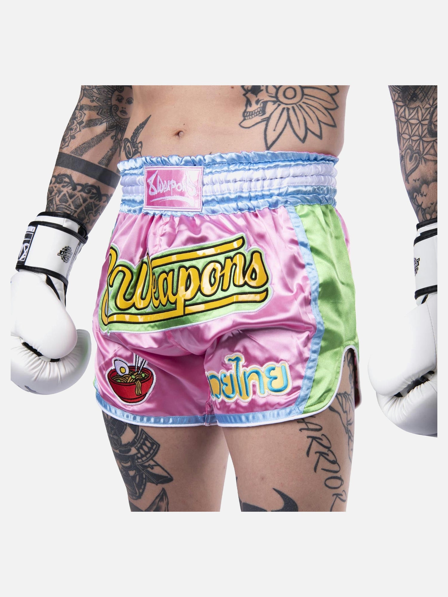 Pantalones de Muay Thai 8 WEAPONS Yummy – Rosa