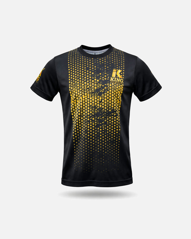 Dětské trička King Pro Boxing Hexagon 2 – Černé