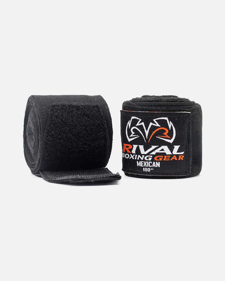 Bandes de boxe Rival Mexican Stretch – Noir