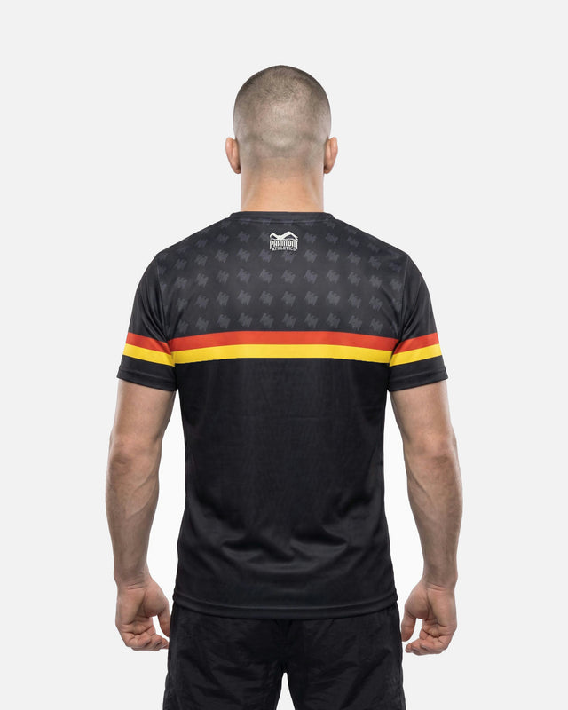 Phantom Athletics T-Shirt EVO+ Germany ECP – Schwarz/Rot/Gold