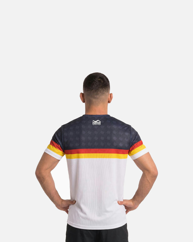 Phantom Athletics T-Shirt EVO+ Germany ECP – White/Black/Red/Gold