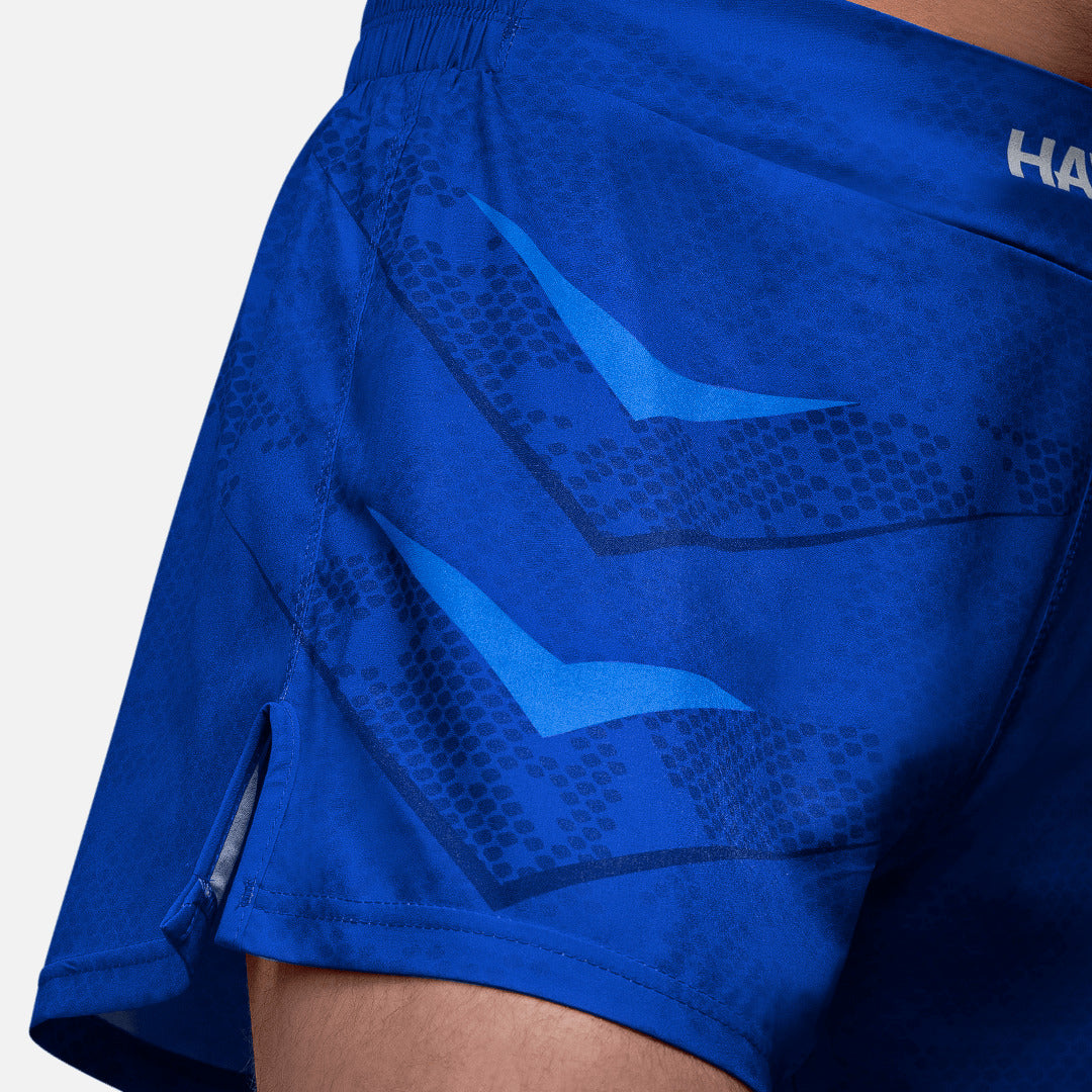 Shorts de Muay Thai Hayabusa Arrow – Bleu