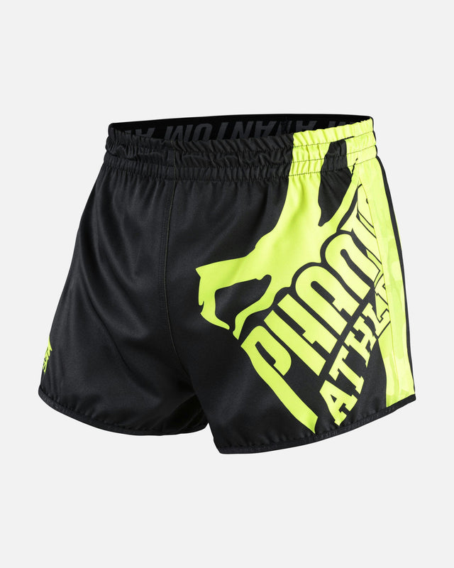 Phantom Athletics Muay Thai shorts Revolution – Sort/Neon