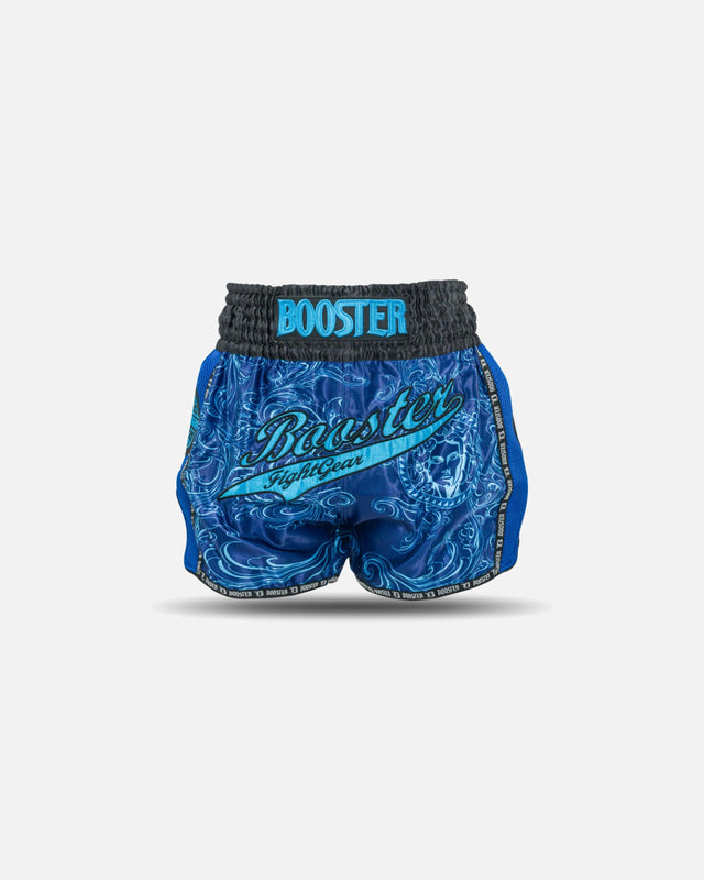 Booster Muay Thai-shorts Medusa – Blå