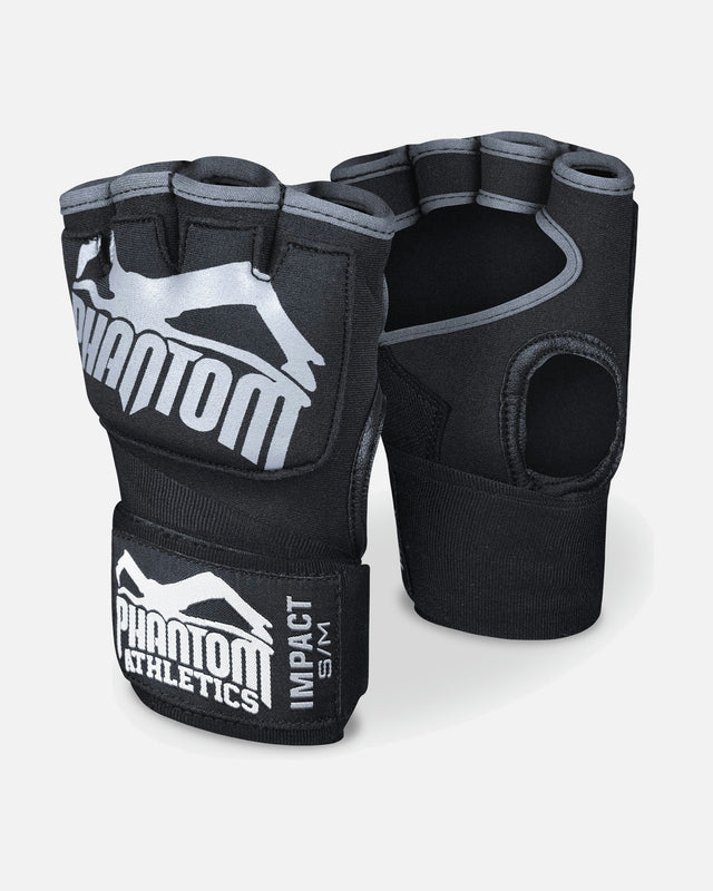 Bende da boxe Phantom Athletics Impact Gel – Nero