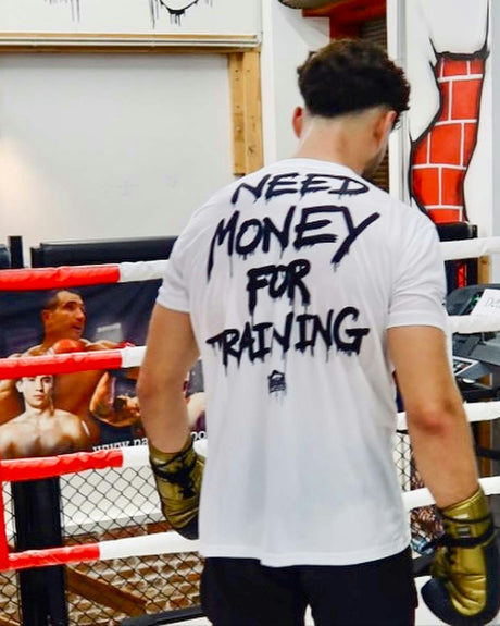 Phantom Athletics EVO Training T-Shirt Need Money For Training – White