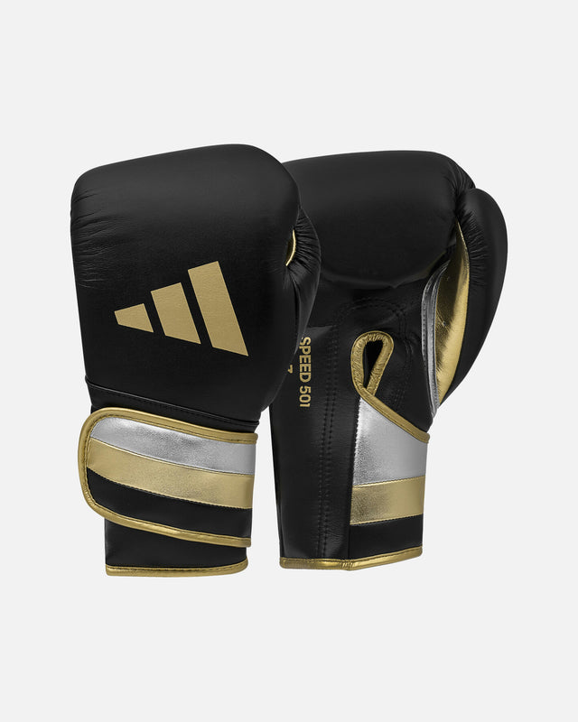 Adidas Boksehandsker Speed 501 - Sort/Guld