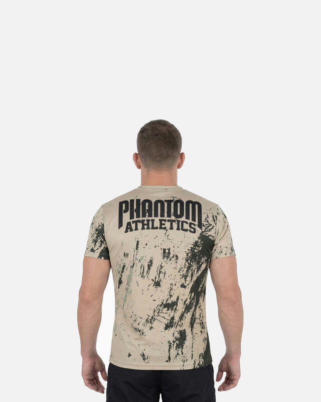 Phantom Athletics Trainingsshirt EVO Ghost - Muddergrønt Camo