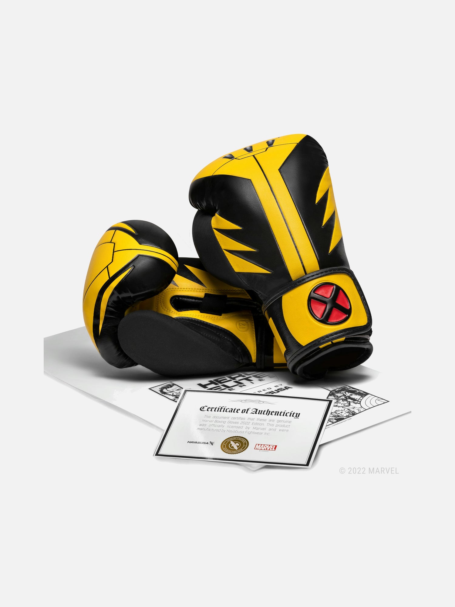 Hayabusa Boksehandsker Wolverine – Gul/Sort