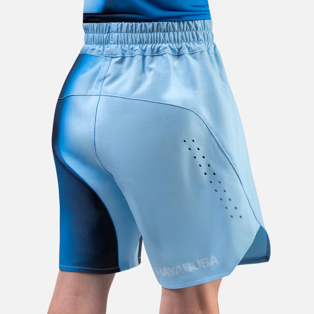 Hayabusa MMA-Shorts Apex Nova Kinder – Blau