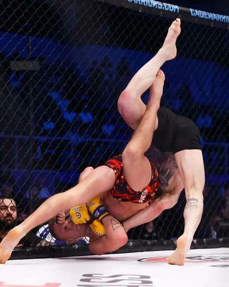 Phantom Athletics MMA-shorts Fusion Splatter – Rød
