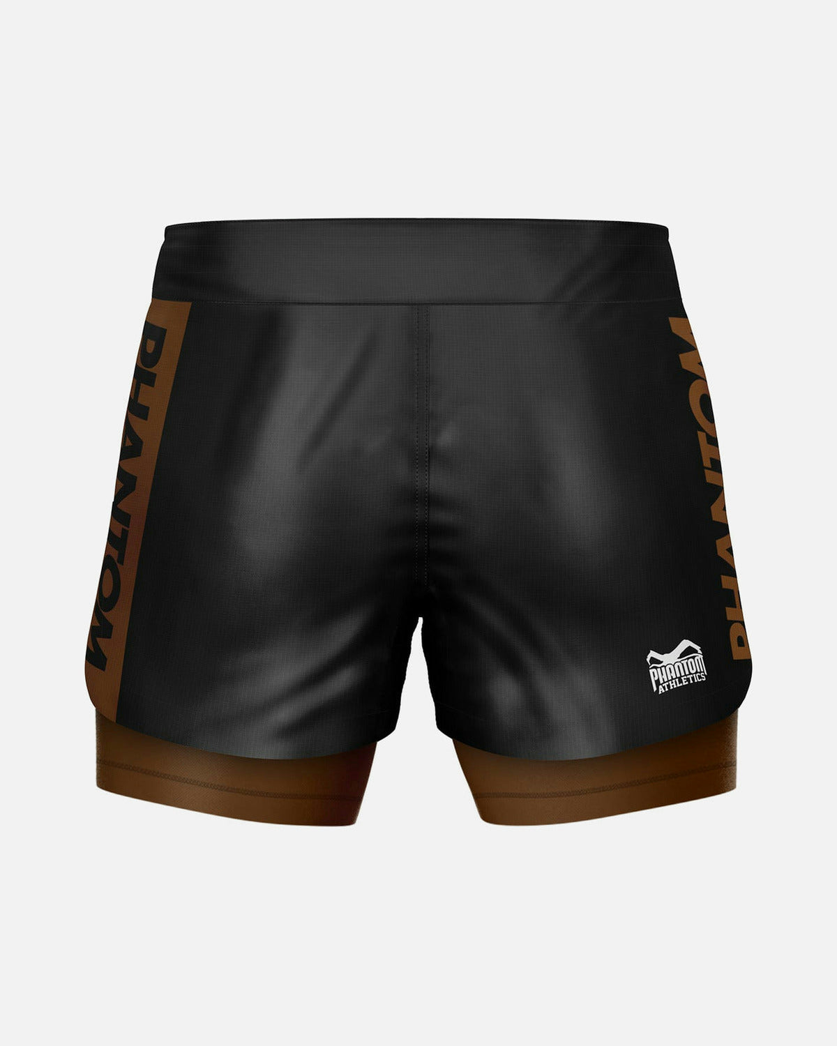 Phantom Athletics Compression Shorts Fusion-R 2in1 Ranked – Brown