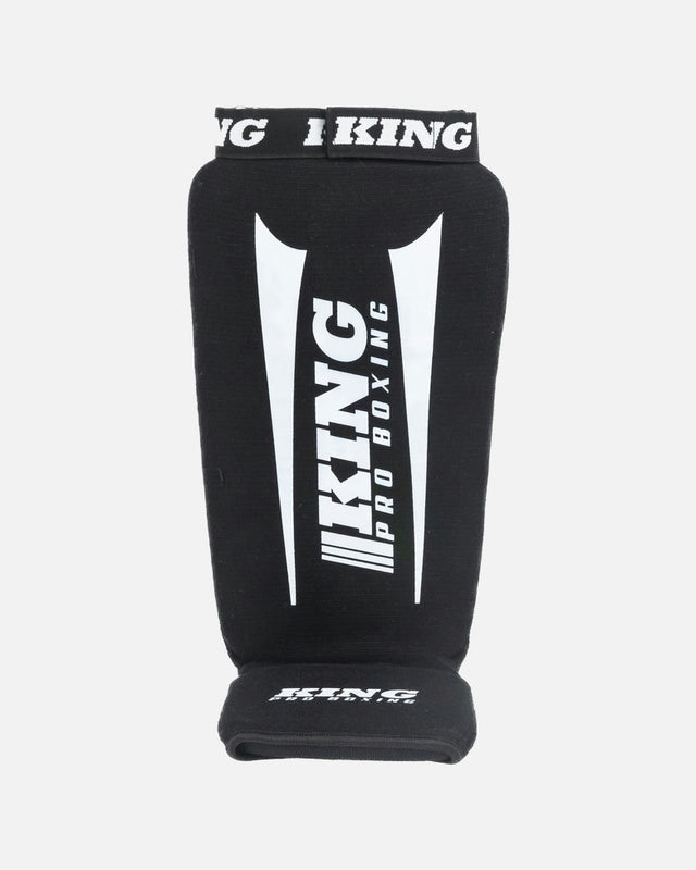 King Pro Boxing Skinnebensbeskyttere AMSG Pro - Sort