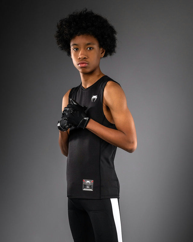 Venum Tank Top Elite Kompression Barn - Svart
