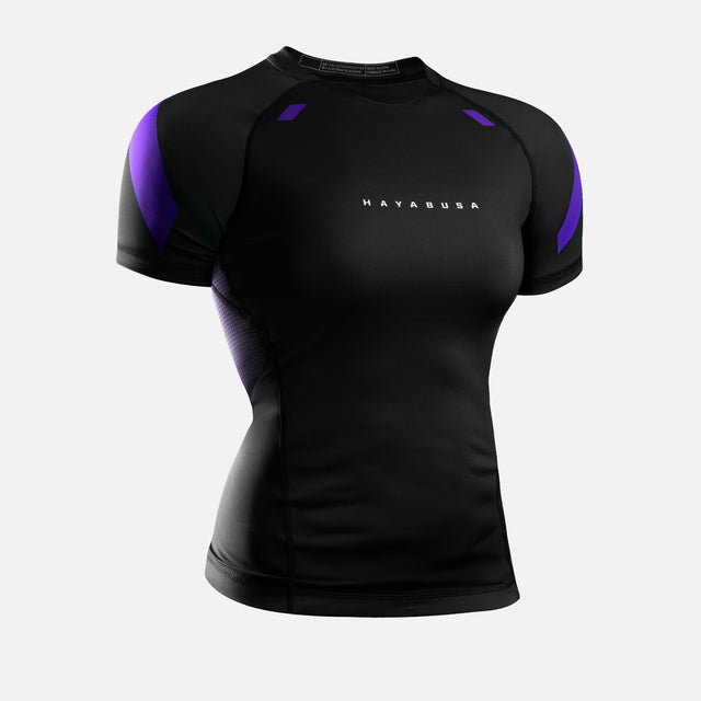 Hayabusa Rashguard Pro Ranked Kurzarm Damen – Lila
