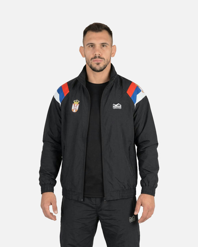 Giacca da allenamento Phantom Athletics DMC Team Serbia – Nero