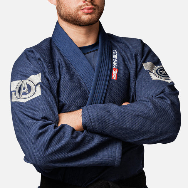 BJJ kimono Marvel Captain America – Modré