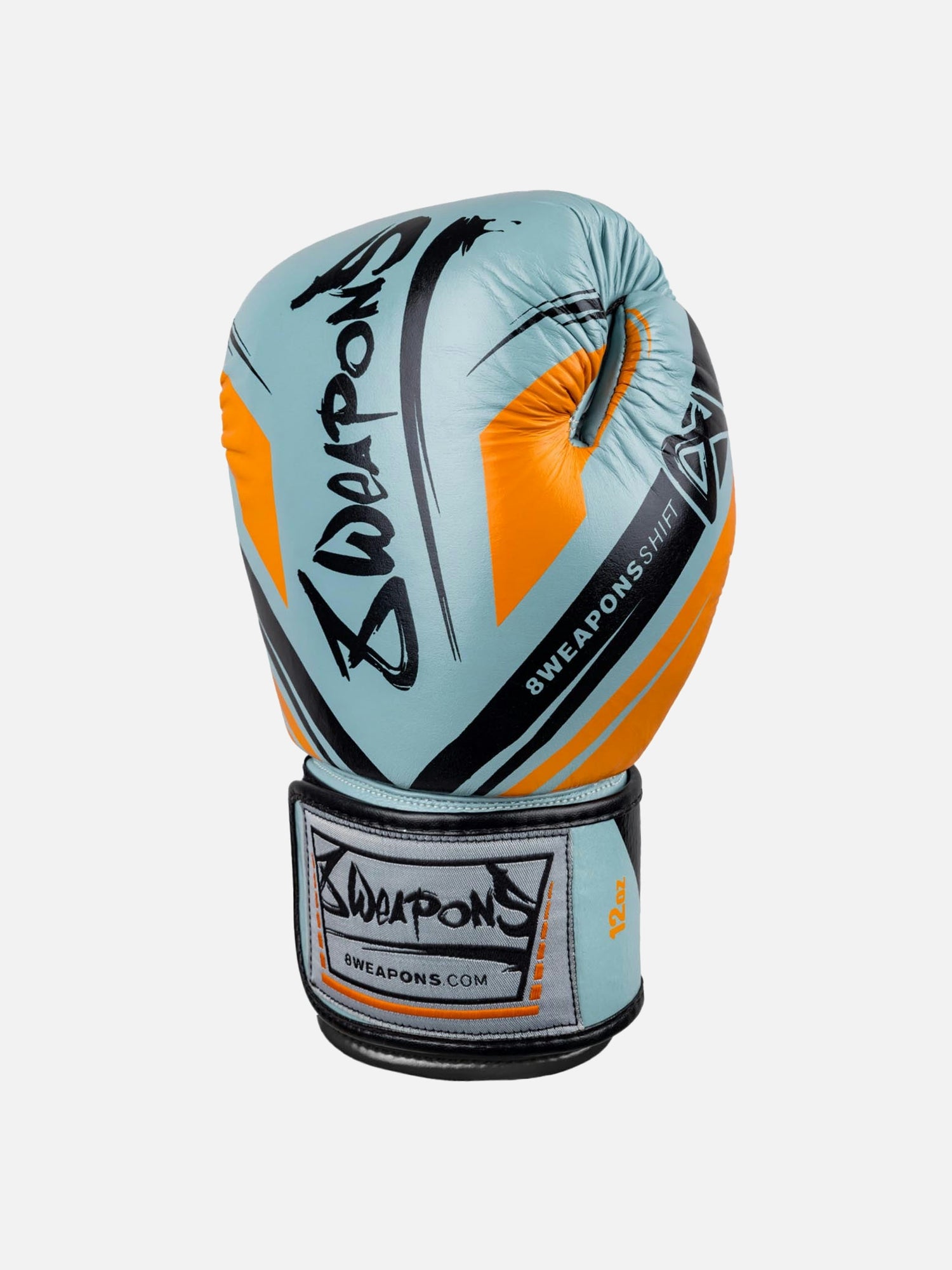 8 WEAPONS Boxningshandskar Shift – Isgrå/Orange