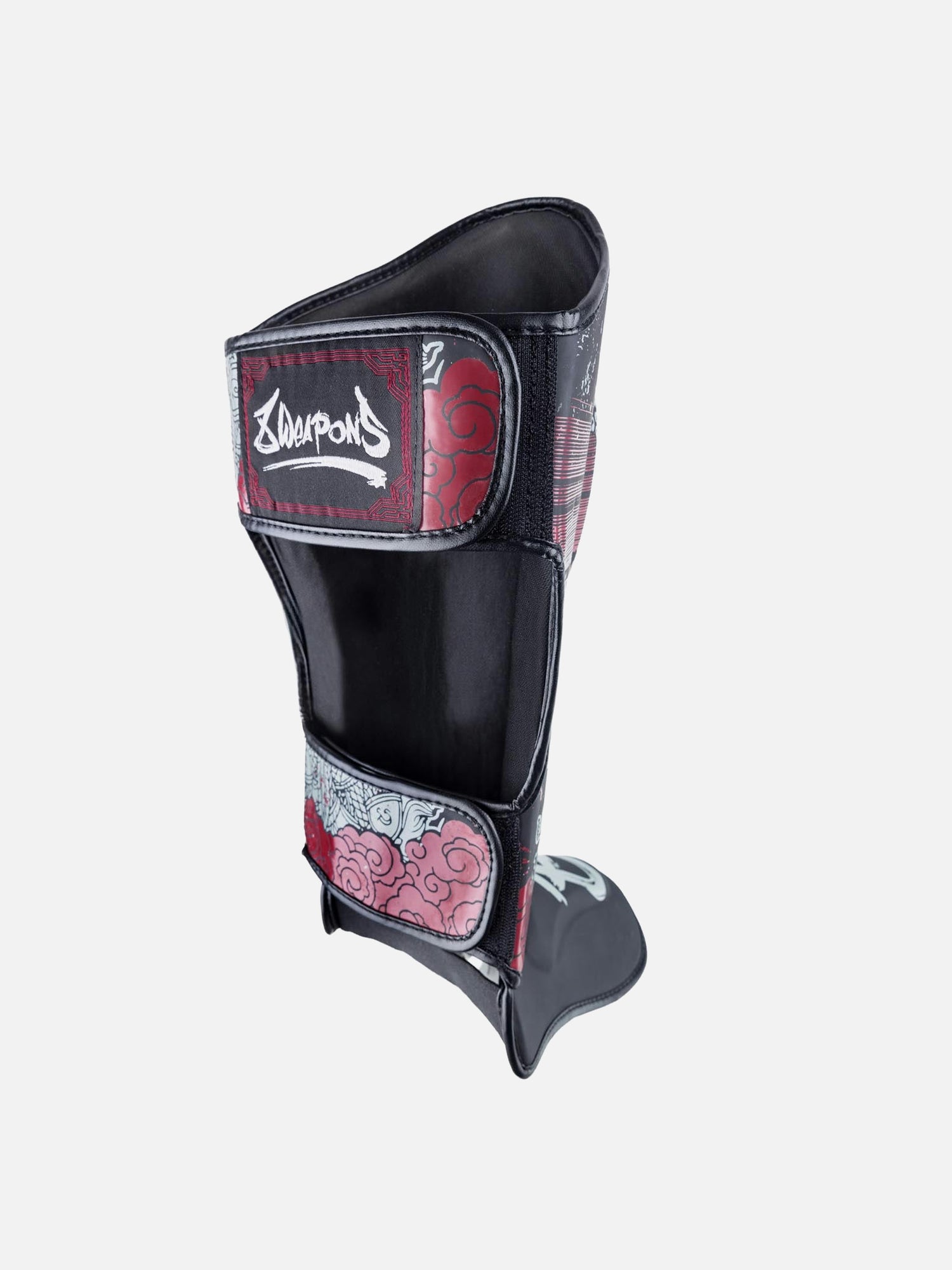 8 WEAPONS Scheenbeschermers Hanuman Yant - Zwart/Rood