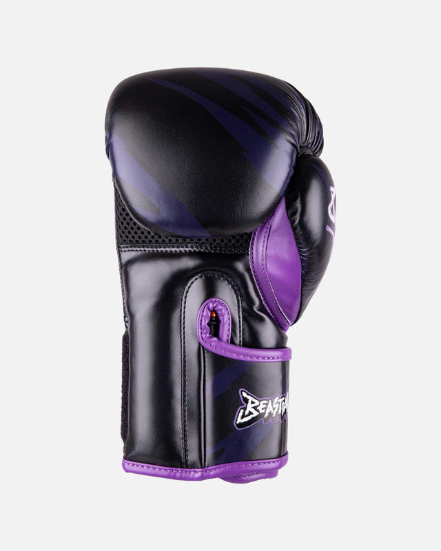 Mănuși de box 8 WEAPONS Beastial Panther Copii – Negru/Violet