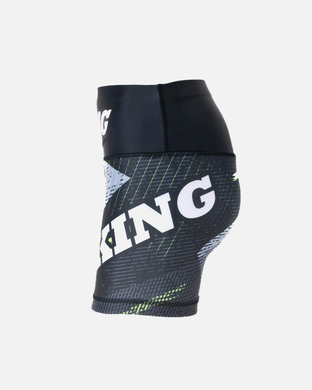 Pantaloncini a compressione King Pro Boxing Shadow 2 da donna – Nero