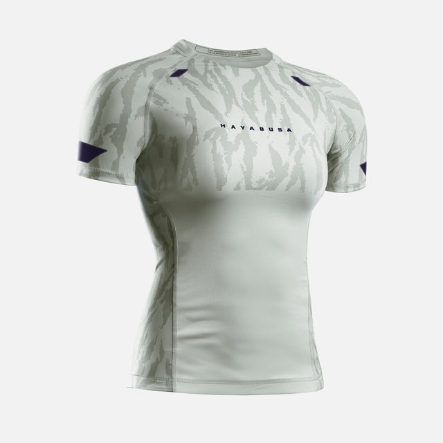 Rashguard Hayabusa Apex Vantage Krótki Rękaw Damski – Beżowy
