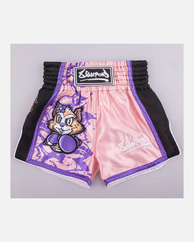 8 WEAPONS Muay Thai shorts Jenny - Lyserød