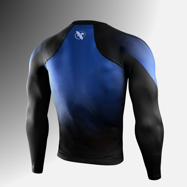 Hayabusa Rashguard Pro Ranked Lange Ärmel – Blau