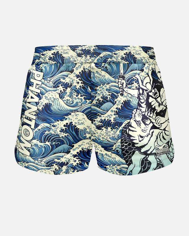 Phantom Athletics MMA-shorts Fusion Tsunami – Blå