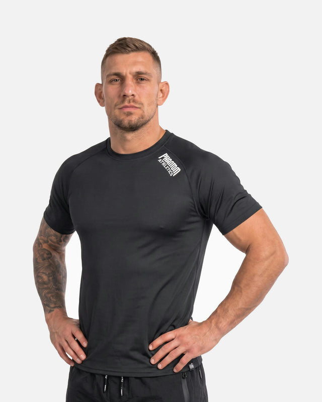 Phantom Athletics T-Shirt Tactic Kurzarm – Schwarz