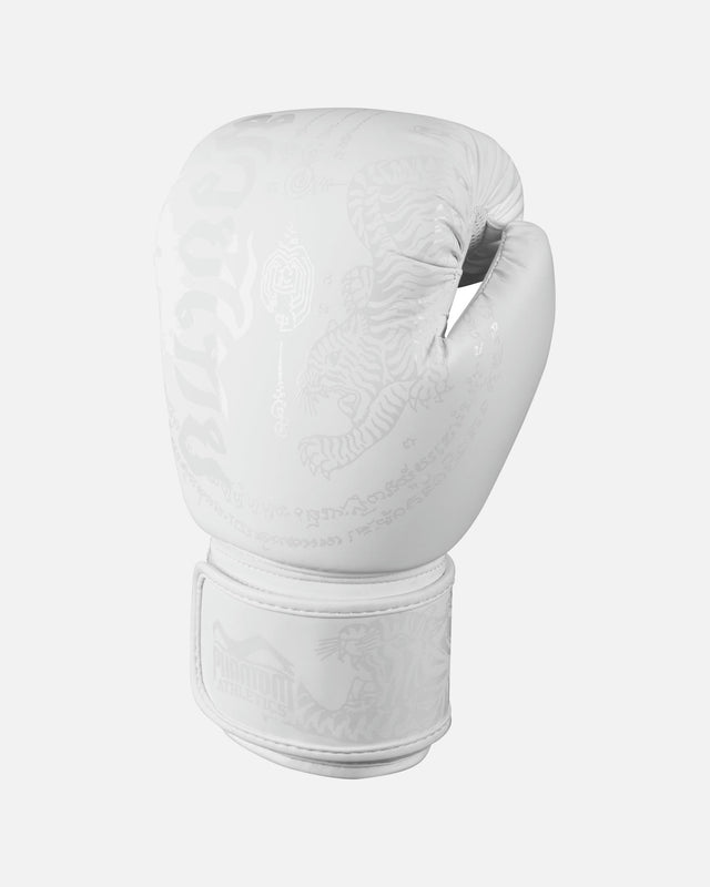 Luvas de boxe Phantom Athletics Muay Thai – Branco Gelo
