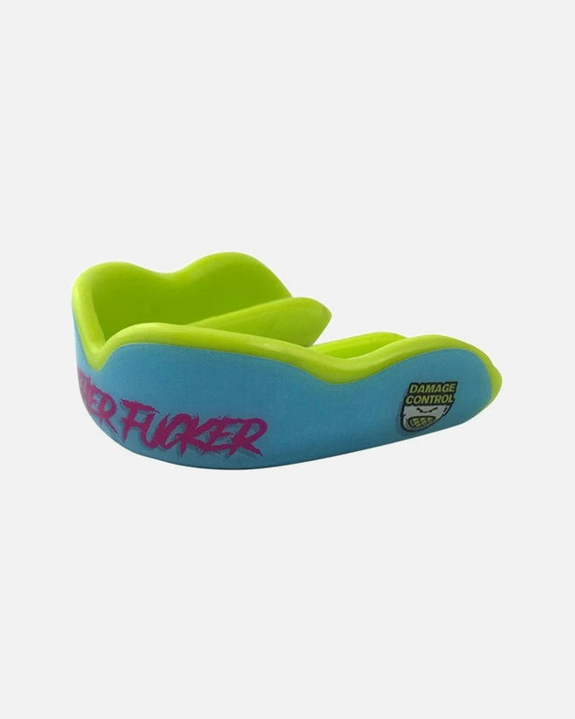 Protège-dents Damage Control Extreme Impact Series BMF – Turquoise/Rose