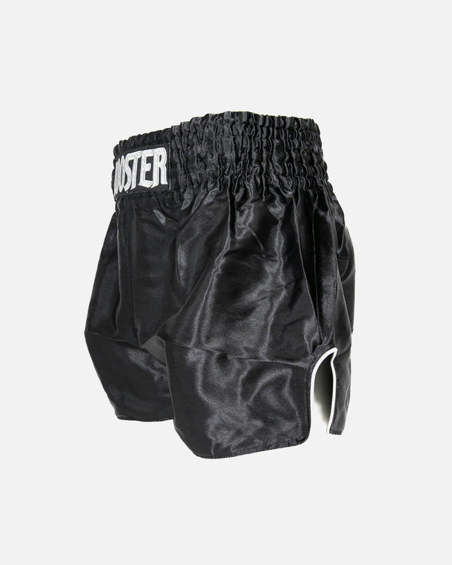 Booster Muay-Thai-Shorts Plain V2 – Schwarz