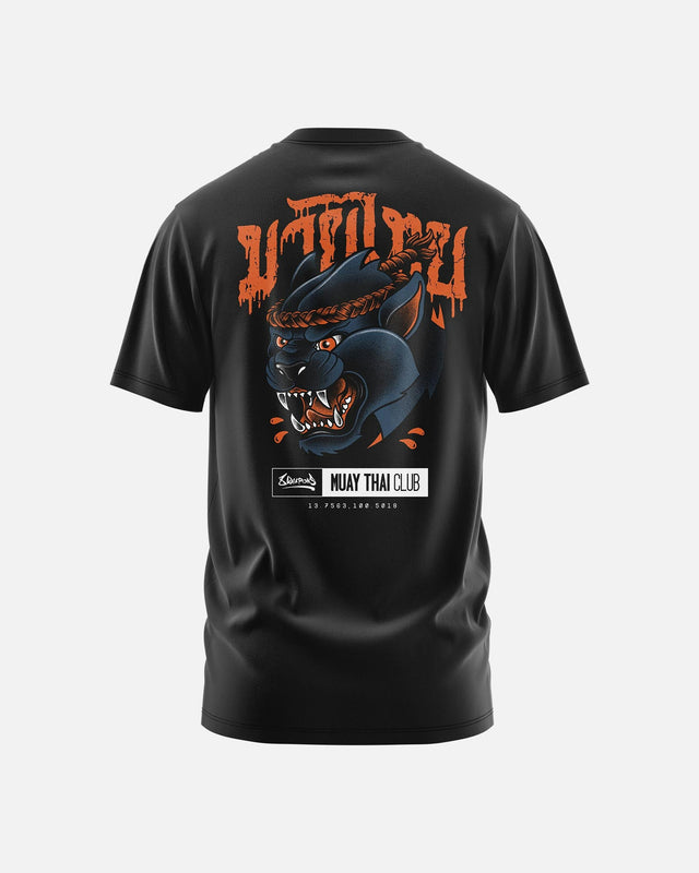 8 WEAPONS T-shirt Panther – Sort