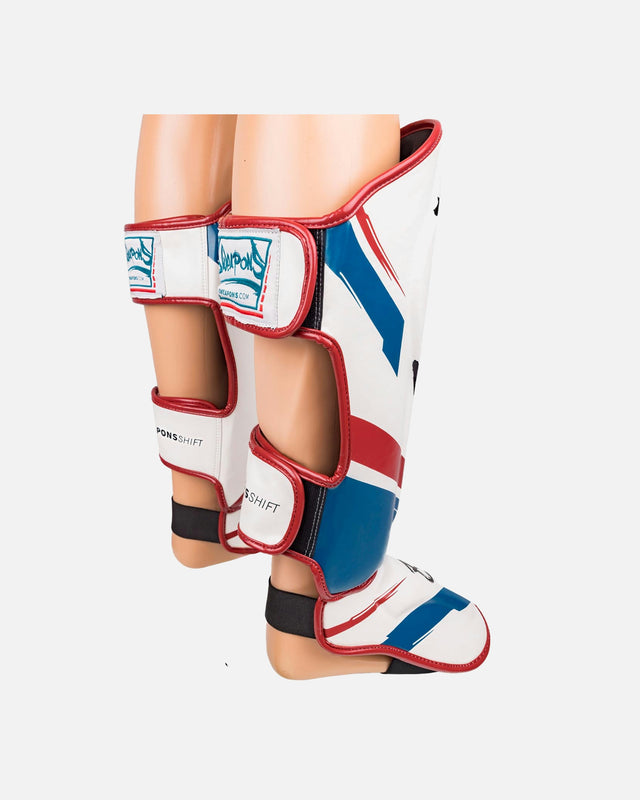 Paratibie 8 WEAPONS Shift – Bianco/Navy/Rosso