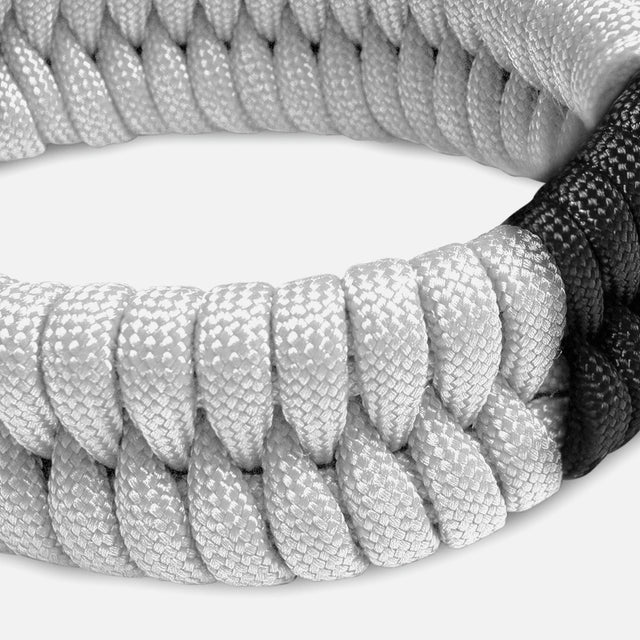 Hayabusa Paracord Jiu Jitsu Armband - Hvid