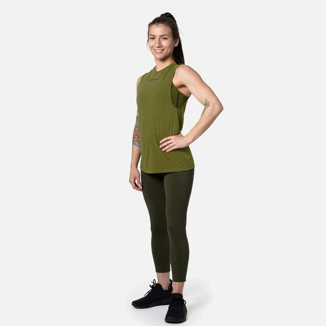 Débardeur Hayabusa Femme – Vert olive