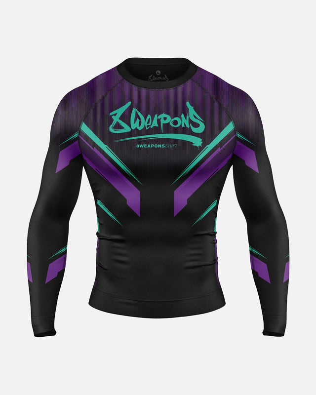 8 WEAPONS Rashguard Shift – Cyber