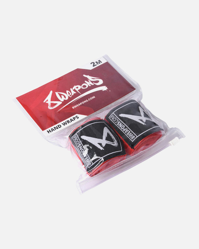 Ligaduras de boxe 8 WEAPONS – Vermelho
