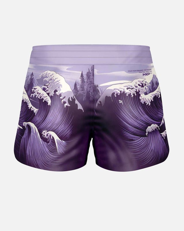 Calções de MMA Phantom Athletics FUSION-R Tsunami – Roxo