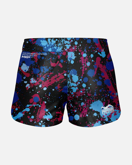 Pantalones de MMA Phantom Athletics Fusion Splatter – Azul